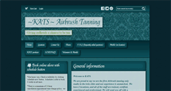 Desktop Screenshot of katsairbrushtanning.com